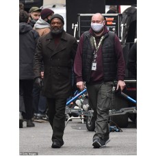 Secret Invasion Nick Fury Brown Coat