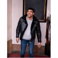 12 Dates of Christmas Chad Savage Leather Jacket