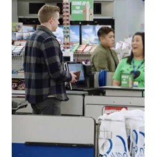 Superstore S05 Spencer Ralston Plaid Jacket