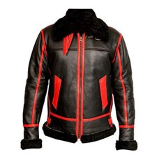 WWII B3 Pilot Sheepskin Leather Jacket