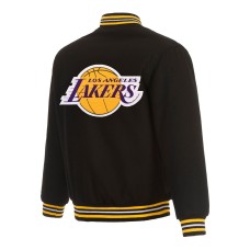 Los Angeles Lakers Varsity Black Wool Jacket
