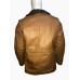 High Quality Real Fur Brown Leather Jacket 