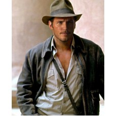 Magnificent Seven 2016 Chris Pratt Distressed Leather Jacket