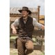 Magnificent Seven Chris Pratt Brown Leather Vest