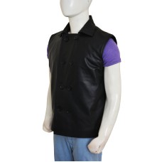 Spiderman Noir Costume Leather Vest