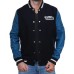 Suicide Squad El Diablo Blue Letterman Jacket