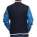 Suicide Squad El Diablo Blue Letterman Jacket