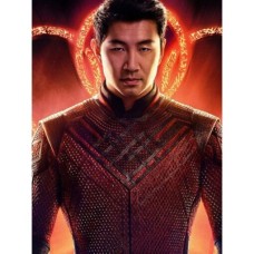 Shang-Chi Red and Black Leather Costume Jacket