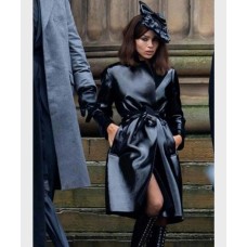 The Batman 2022 Selina Kyle Leather Coat