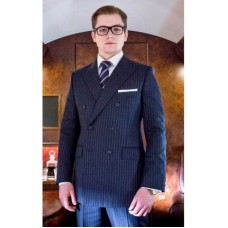 Kingsman Eggsy Double Breasted Suit