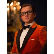 Kingsman The Golden Circle Eggsy Orange Tuxedo