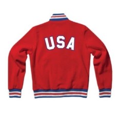 Letterman United States Red Jacket
