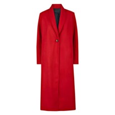Women Red Long Coat Women Red Long Coat