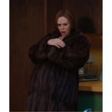 Wanda Maximoff WandaVision Shearling Coat