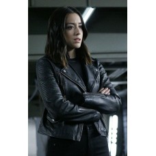 Chloe Bennet Agents of SHIELD Black Jacket