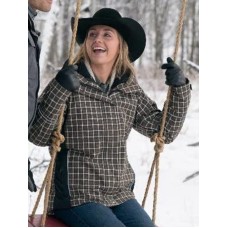 Amy Fleming Heartland Plaid Jacket