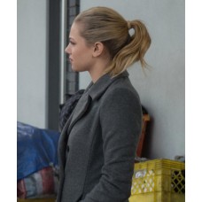 Riverdale S02 Betty Cooper Grey Double-Breasted Coat
