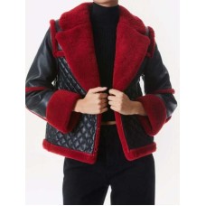 Womenâ€™s Aviator Pilot Style B3 Shearling Jacket