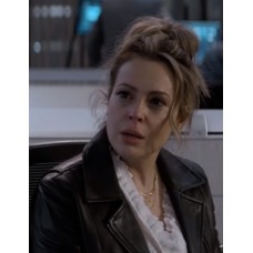Brazen 2022 Alyssa Milano Leather Jacket