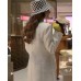 Emily In Paris Lily Collins White Fringe Trim Coat