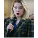 France 2021 Lea Seydoux Checkered Coat