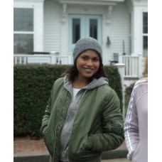 Hightown S02 Jackie QuiÃ±ones Green Jacket