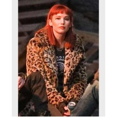 Donâ€™t Look Up Kate Dibiasky Leopard Jacket