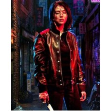 My Name Han So-hee Leather Jacket