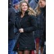 Kara Danvers Supergirl Puffer Coat