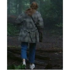 Nancy Drew Kennedy McMann Grey Plaid Coat