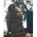 La Brea Eve Harris Eveâ€™s Beige Suede Sherpa Jacket