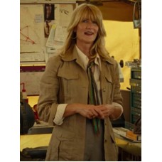 Jurassic World Dominion Ellie Sattler Brown Jacket