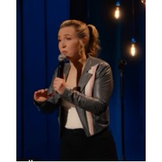 Look at You Taylor Tomlinson Cropped Leather Jacket
