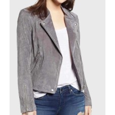 Supergirl S06 Nia Nal Grey Suede Jacket