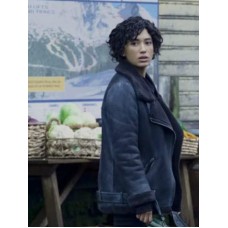 Upload Season 2 Nora Antony Shearling Jacket