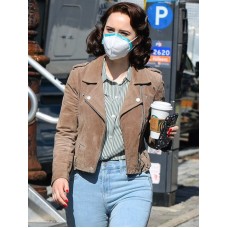 The Marvelous Mrs. Maisel S04 Miriam Maisel Brown Jacket