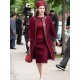 The Marvelous Mrs. Maisel S04 Rachel Brosnahan Maroon Coat