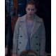 Riverdale S02 Betty Cooper White Double-Breasted Coat