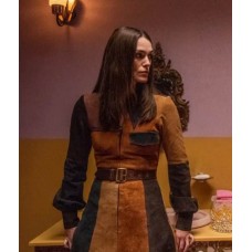 Misbehaviour Keira Knightley Suede Leather Coat