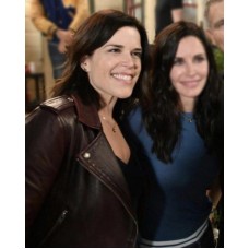 Scream 2022 Neve Campbell Leather Jacket