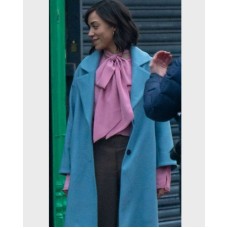 Stay Close Cush Jumbo Blue Coat