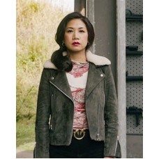 The Equalizer Melody Bayani Suede Jacket The Equalizer Melody Bayani Suede Jacket
