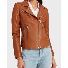 The Equalizer S02 Melody Bayani Leather Jacket