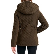 The Sex Lives of College Girls Kimberly Finkle Green Quilted Jacket