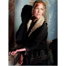 The Walking Dead Andrea Laurie Holden Vest Fur