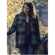 The Walking Dead Maggie Rhee Plaid Jacket