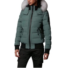 Chicago PD Season 9 Tracy Spiridakos Teal Puffer Jacket