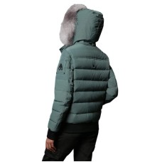 Chicago PD Season 9 Tracy Spiridakos Teal Puffer Jacket