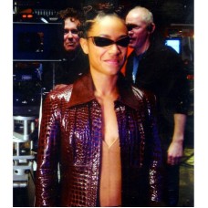 The Matrix 4 Niobe Red Leather Jacket