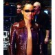 The Matrix 4 Niobe Red Leather Jacket